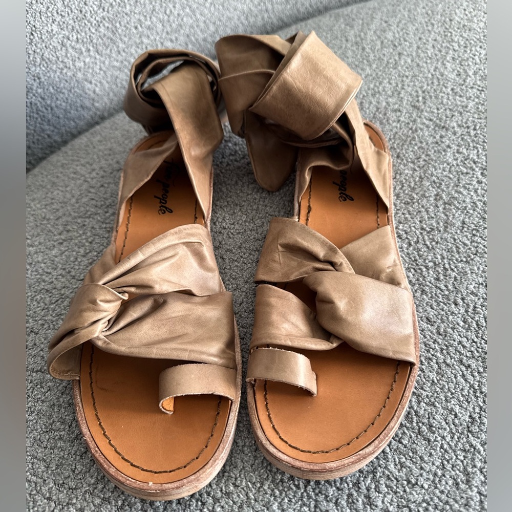 Free People Tie Sandals
